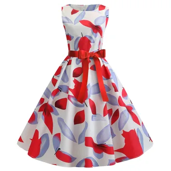 Plus Size Summer Dress Women Vintage Rockabilly Dresses Jurken Floral 50s 60s Retro Big Swing Pinup Party Dress Vestidos
Plus Size Summer Dress Women Vintage Rockabilly Dresses Jurken Floral 50s 60s Retro Big Swing Pinup Party Dress Vestidos