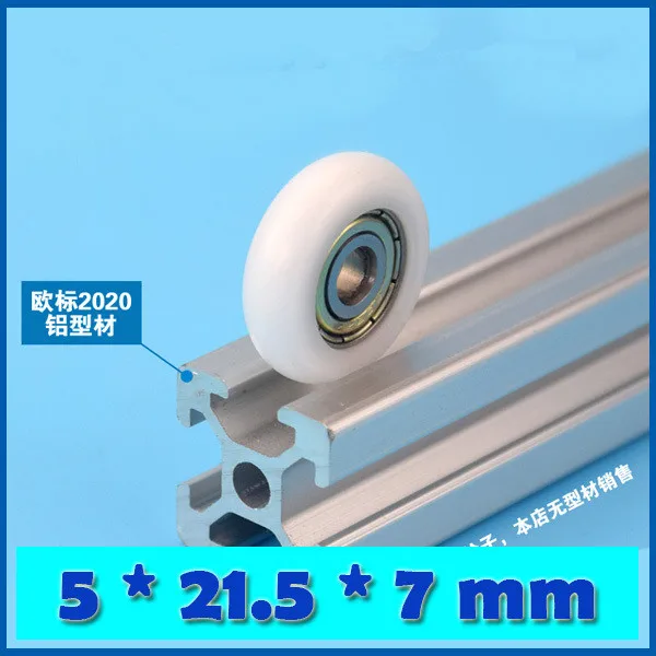 10Pcs 5*21.5*7mm 3D Printer Parts Kossel Nylon Plastic Wheel with Bearings 625ZZ Passive Round POM Bearing Roller Wheel
10Pcs 5*21.5*7mm 3D Printer Parts Kossel Nylon Plastic Wheel with Bearings 625ZZ Passive Round POM Bearing Roller Wheel
