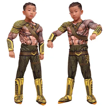 Anime Movie Justice League Aquaman Cosplay Costume Arthur Curry Orin Halloween Party Costumes Jumpsuit for Kids
Anime Movie Justice League Aquaman Cosplay Costume Arthur Curry Orin Halloween Party Costumes Jumpsuit for Kids
