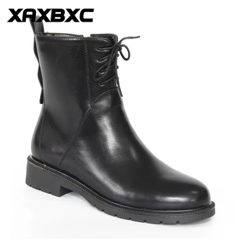 XAXBXC 2018 Retro British Winter Plush PU Leather Zipper Low Heel Short Ankle Boots Warm Women Boots Handmade Casual Lady Shoes
XAXBXC 2018 Retro British Winter Plush PU Leather Zipper Low Heel Short Ankle Boots Warm Women Boots Handmade Casual Lady Shoes