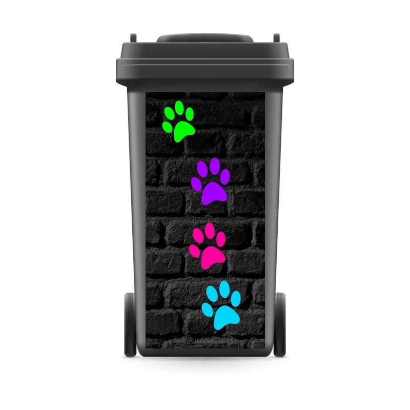 DIY Creative 3D Rubbish Bin Sticker Dog Footprint Wall Mural Wall Print Decal Removable self adhesive Kitchen Accessories
DIY Creative 3D Rubbish Bin Sticker Dog Footprint Wall Mural Wall Print Decal Removable self adhesive Kitchen Accessories
