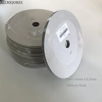 ALLMEJORES solar cell tabbing wire 200feet/Lot diy solar panel solder wire copper electrical welding strip 1.6mm *0.2mm
ALLMEJORES solar cell tabbing wire 200feet/Lot diy solar panel solder wire copper electrical welding strip 1.6mm *0.2mm