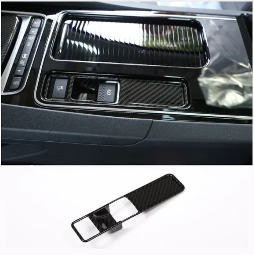 Carbon Fiber Style Interior Electronic Handbrake Switch Button Decoration Frame For Jaguar XFL XE F-Pace 2016-2018 Car Accessory
Carbon Fiber Style Interior Electronic Handbrake Switch Button Decoration Frame For Jaguar XFL XE F-Pace 2016-2018 Car Accessory