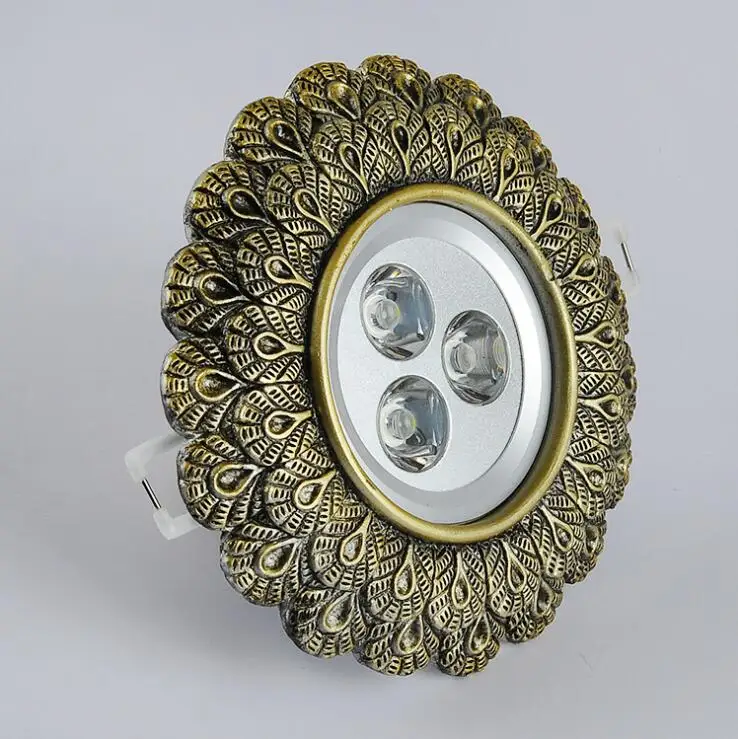 New led ceiling lamp 3w European resin carved vintage aisle led light
New led ceiling lamp 3w European resin carved vintage aisle led light