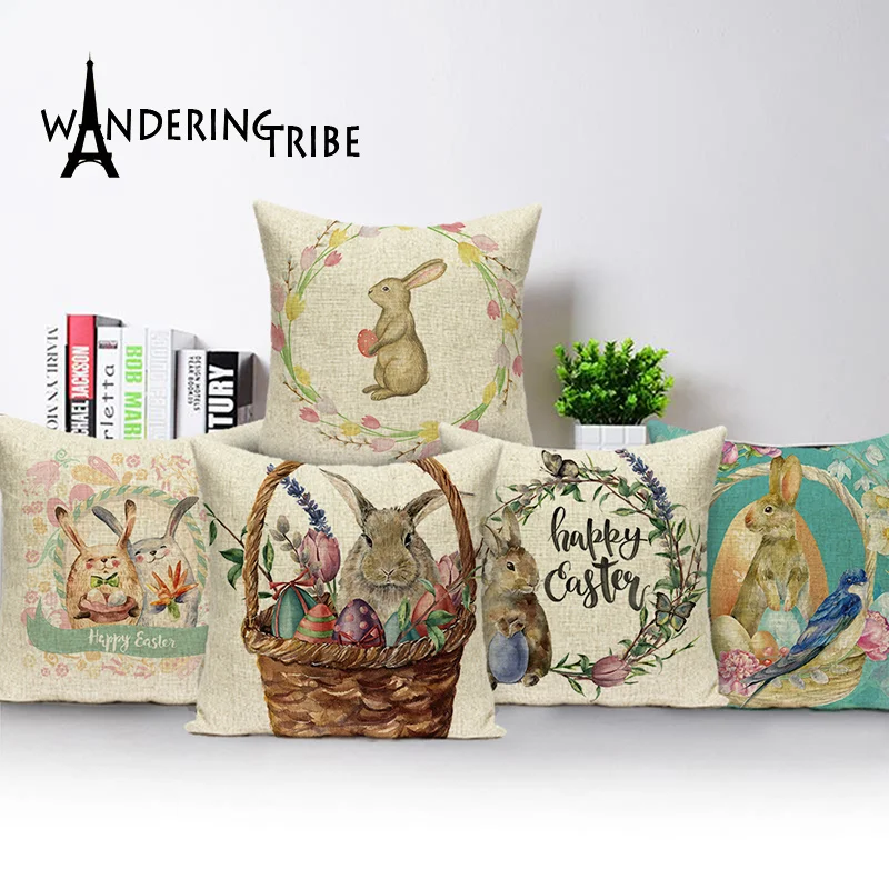 Decorative Cushion Cover For Sofa Hare Farmhouse Home Decor Pillowcase Sofa Cushions Custom Cartoon Animal Pillows Household
Decorative Cushion Cover For Sofa Hare Farmhouse Home Decor Pillowcase Sofa Cushions Custom Cartoon Animal Pillows Household