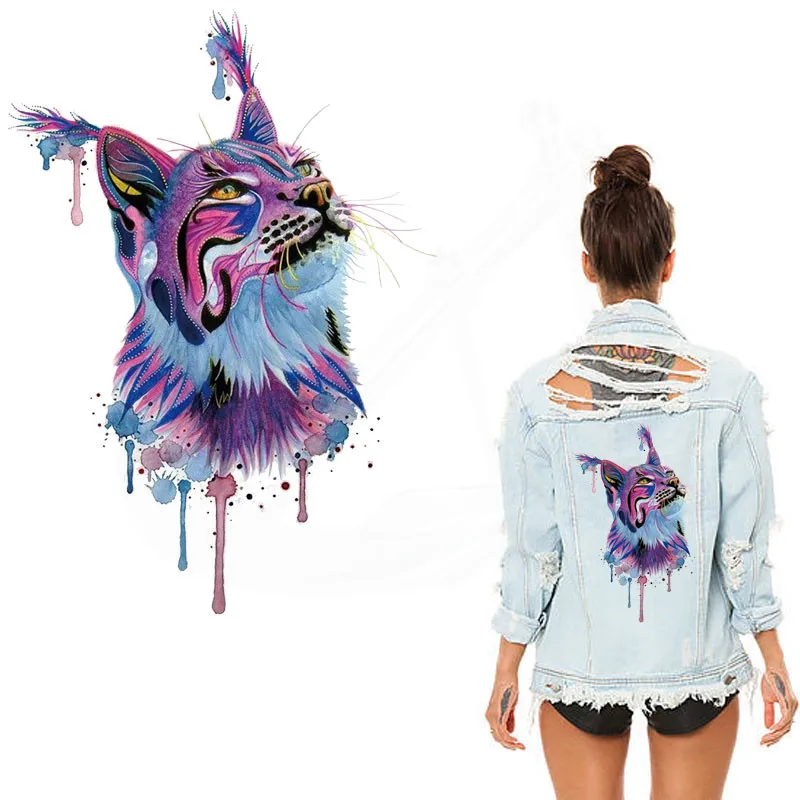 2018 New Water painted beautiful cat iron on patches 28*19.5cm Diy T-shirt Dresses thermal transfer Patch for clothing
2018 New Water painted beautiful cat iron on patches 28*19.5cm Diy T-shirt Dresses thermal transfer Patch for clothing