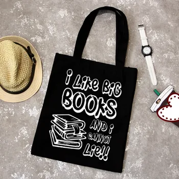 Fashion Women's Handbag Creative Environmental Storage Bag Letter Print Black Canvas Totes Shopping Eco Bags Interior Pocket
Fashion Women's Handbag Creative Environmental Storage Bag Letter Print Black Canvas Totes Shopping Eco Bags Interior Pocket
