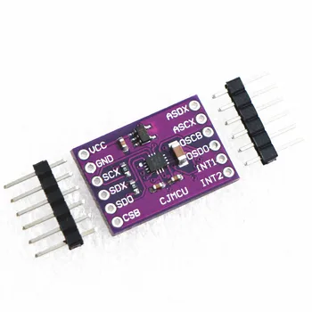 BMI160 6DOF CJMCU-160 6 axis angular velocity gyroscope + gravity acceleration sensor
BMI160 6DOF CJMCU-160 6 axis angular velocity gyroscope + gravity acceleration sensor