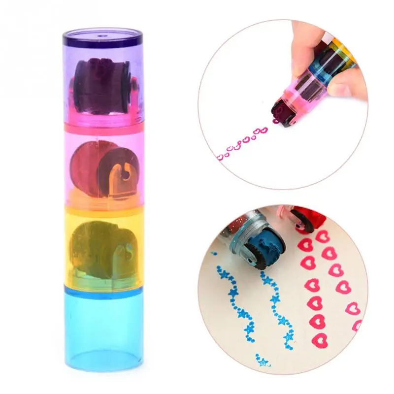 2018 New DIY Cartoon Seal Interesting Educational Cycle Roller Stamp Without Ink Pad Handmade Diary Scrapbook Photo Album
2018 New DIY Cartoon Seal Interesting Educational Cycle Roller Stamp Without Ink Pad Handmade Diary Scrapbook Photo Album