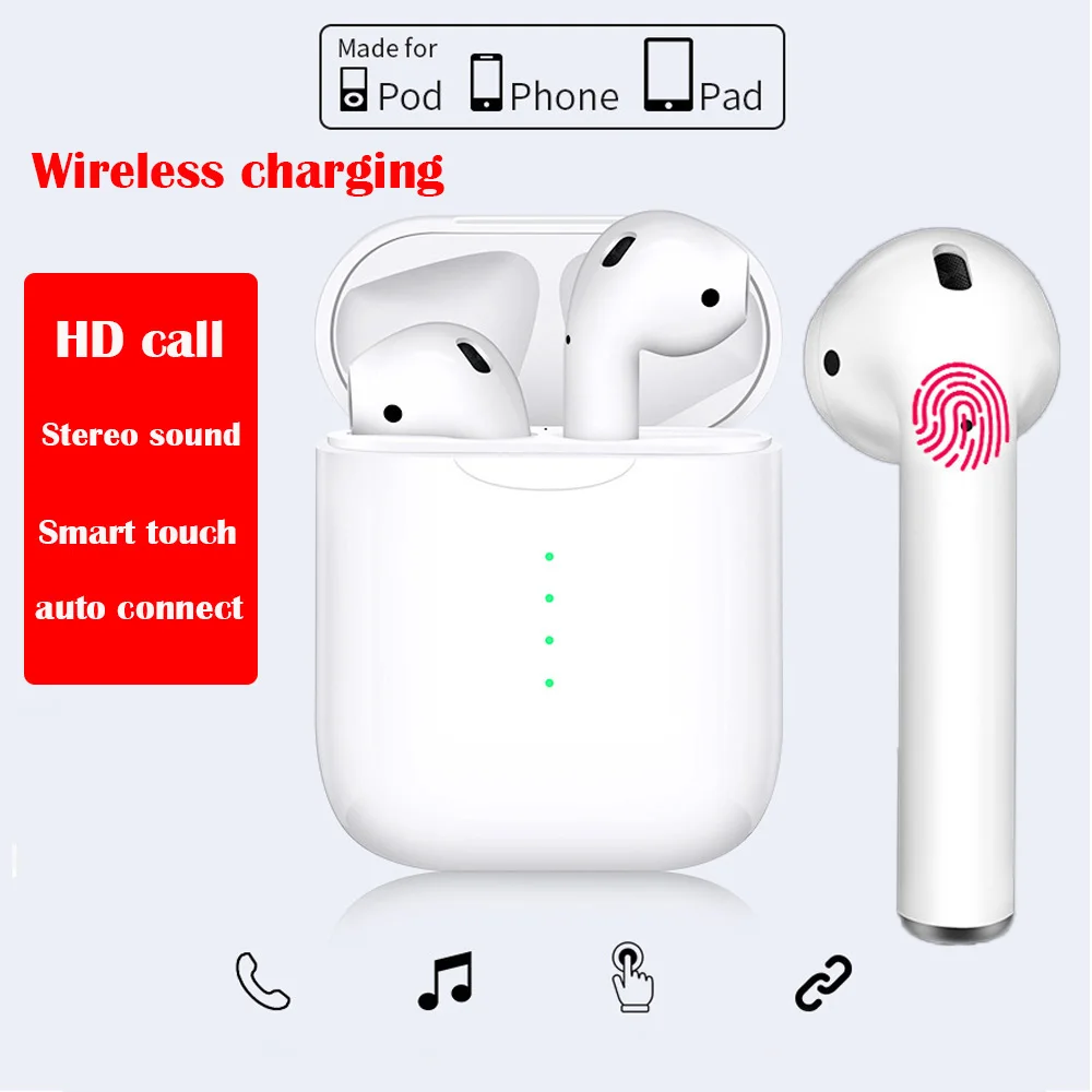 i10 TWS Earphone Wireless Bluetooth 5.0 Wireless charging function Touch Mini Earbuds Headset Mic Sell high quality headphones
i10 TWS Earphone Wireless Bluetooth 5.0 Wireless charging function Touch Mini Earbuds Headset Mic Sell high quality headphones
