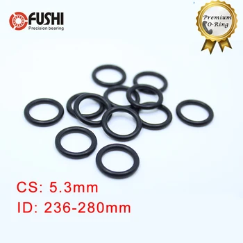 CS5.3mm NBR Rubber O RING ID 236/243/250/258/265/272/280*5.3 mm 50PCS O-Ring Nitrile Gasket seal Thickness 5.3mm ORing
CS5.3mm NBR Rubber O RING ID 236/243/250/258/265/272/280*5.3 mm 50PCS O-Ring Nitrile Gasket seal Thickness 5.3mm ORing