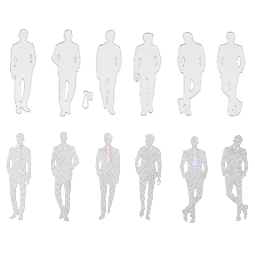 7pcs/Set Cool Men Metal Cutting Dies Stencil for DIY Scrapbooking Photo Album Embossing Paper Cards Decorative Crafts Die Cuts
7pcs/Set Cool Men Metal Cutting Dies Stencil for DIY Scrapbooking Photo Album Embossing Paper Cards Decorative Crafts Die Cuts