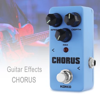 KOKKO Guitar Pedal Effect Warm Analog CHORUS Effect True Bypass Mini Electric Guitar Bass Effect Pedal Full Metal Shell
KOKKO Guitar Pedal Effect Warm Analog CHORUS Effect True Bypass Mini Electric Guitar Bass Effect Pedal Full Metal Shell