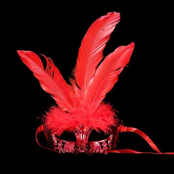 Charm Fluff Feather Mask Women Lady Princess Venetian Ball Masks Bar KTV Nightclub Party Dress Decoration Halloween Christmas
Charm Fluff Feather Mask Women Lady Princess Venetian Ball Masks Bar KTV Nightclub Party Dress Decoration Halloween Christmas