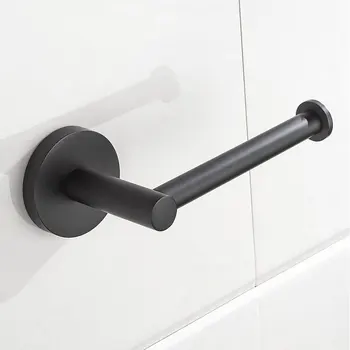 Toilet paper rack black baking circular uncovered Paper Holder 304 stainless steel paper tube rack cross border wholesale Q1011H
Toilet paper rack black baking circular uncovered Paper Holder 304 stainless steel paper tube rack cross border wholesale Q1011H