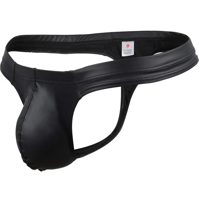 Sexy Gay Underwear Men Thongs Leather G-string Man Lingerie Solid Low-rise U Convex Pouch T-panties cueca masculina ropa M-XXL
Sexy Gay Underwear Men Thongs Leather G-string Man Lingerie Solid Low-rise U Convex Pouch T-panties cueca masculina ropa M-XXL