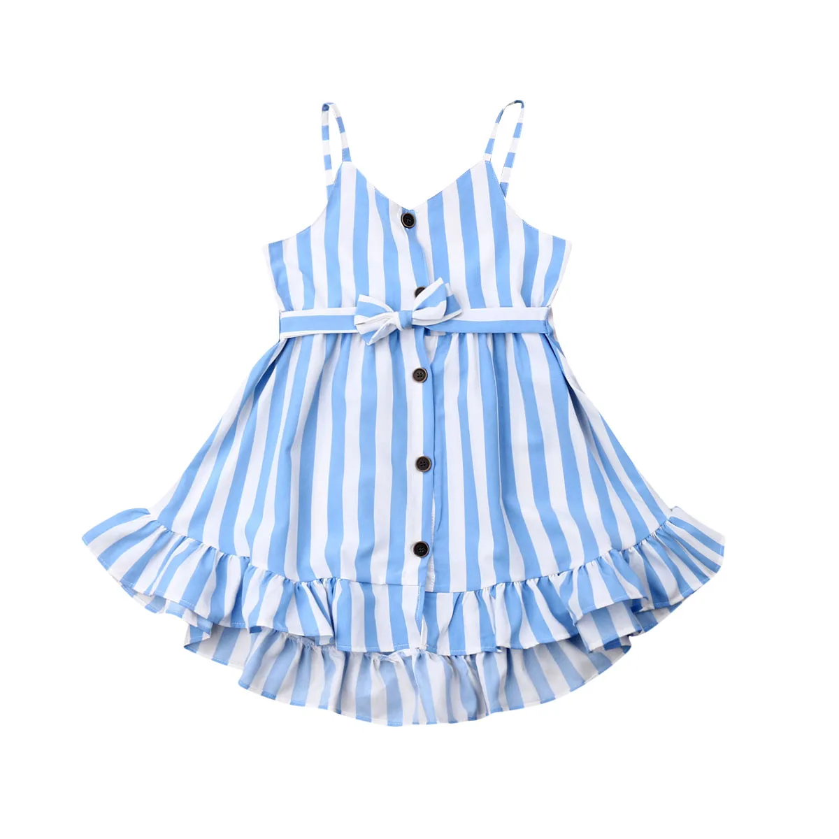 Toddler Kid Baby Girl Holiday Boho Dress 2-7Y Sleeveless Blue Stripe Button Dress Casual Clothes
Toddler Kid Baby Girl Holiday Boho Dress 2-7Y Sleeveless Blue Stripe Button Dress Casual Clothes