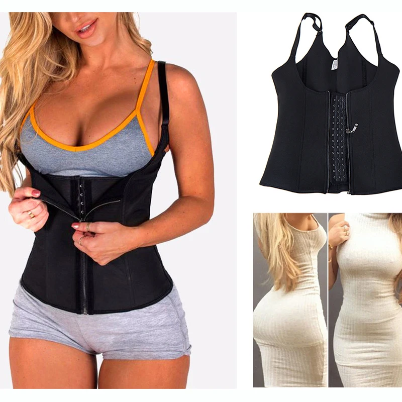 Waist Trainer Shapers Adjustable Corset Shapewear Women Zipper Hook Body Shaper Waist Cincher Tummy Control Slimming shapewear
Waist Trainer Shapers Adjustable Corset Shapewear Women Zipper Hook Body Shaper Waist Cincher Tummy Control Slimming shapewear