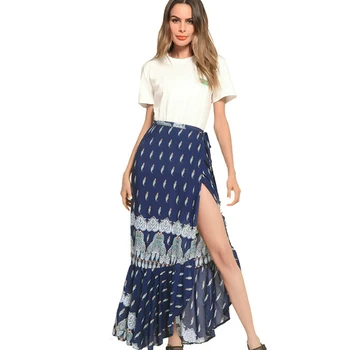 2019 Women's New Bohemia Split Irregular Leisure Sexy Comfort Home Travel Office Beach Skirt Summer
2019 Women's New Bohemia Split Irregular Leisure Sexy Comfort Home Travel Office Beach Skirt Summer