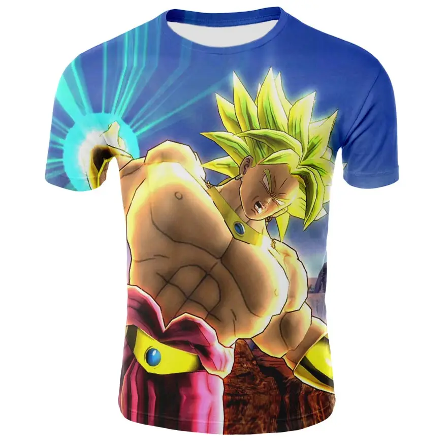 Dragon Ball Z Super Saiyan Goku Vegeta Printed Short Sleeve T-shirt Costume Summer Fashion Daily Casual Tee Shirts
Dragon Ball Z Super Saiyan Goku Vegeta Printed Short Sleeve T-shirt Costume Summer Fashion Daily Casual Tee Shirts