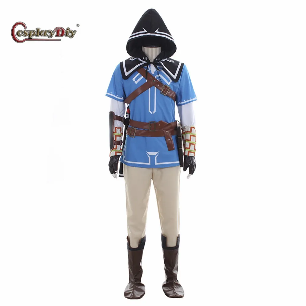 Cosplaydiy The Legend of Zelda Breath of the Wild Link Cosplay Costume Adult Men Halloween Costumes Cape Outfit Custom Made J10
Cosplaydiy The Legend of Zelda Breath of the Wild Link Cosplay Costume Adult Men Halloween Costumes Cape Outfit Custom Made J10
