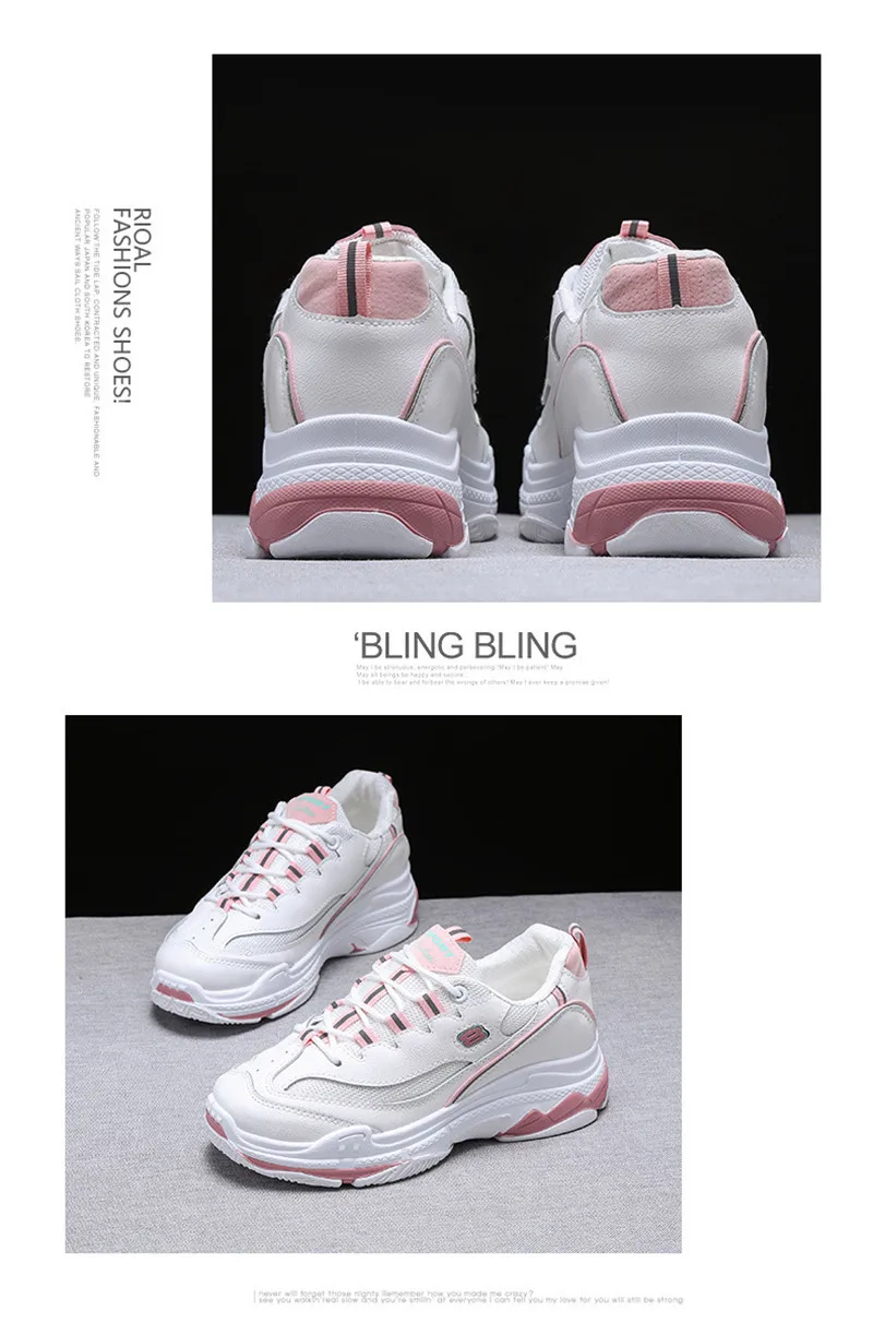 2019 Spring New Women Harajuku Sneakers INS Super Fire Ladies Flat Platform Shoes Korean Summer Female Students Old Ulzzang Shoe (16)