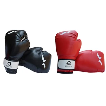 PU Leather Sanda Boxing Gloves Grappling Training Punching Sparring Boxing Gloves Muay Thai Boxing Gloves Women Men
PU Leather Sanda Boxing Gloves Grappling Training Punching Sparring Boxing Gloves Muay Thai Boxing Gloves Women Men