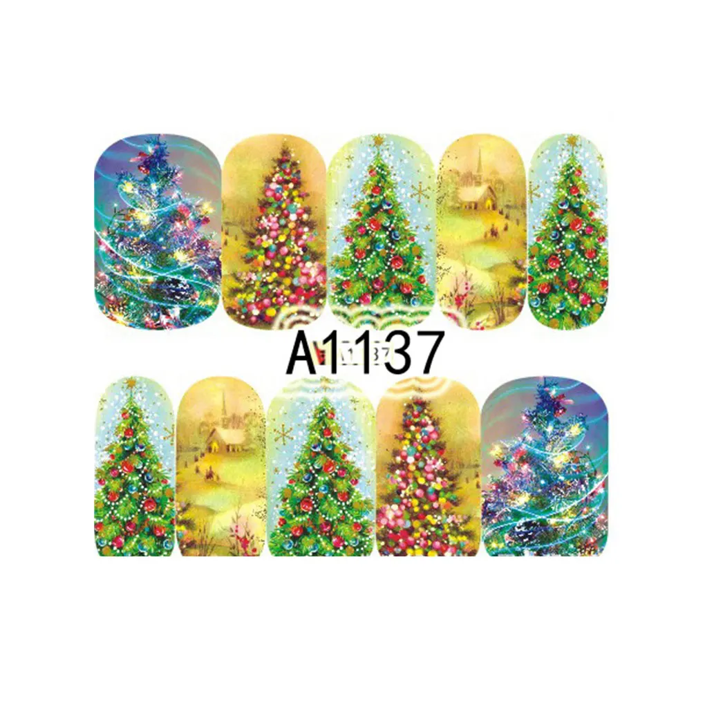 5PCS Cute Christmas Nail Art Nail Aticker New Year Slider Tattoo Water Decal Full Wraps Designs Decals
5PCS Cute Christmas Nail Art Nail Aticker New Year Slider Tattoo Water Decal Full Wraps Designs Decals