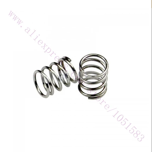 10pcs/lot 3D Printer Extruder Strong Springs OD:7mm, LD:0.8mm for Reprap Prusa Mendel 3D Printer use Free Shipping
10pcs/lot 3D Printer Extruder Strong Springs OD:7mm, LD:0.8mm for Reprap Prusa Mendel 3D Printer use Free Shipping