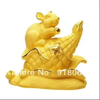 YZ-RSX002 CBRL gold craft/24K gold craft/art gift/ 12 Chinese zodiac Rat handicraft furnishing articles household decoration
YZ-RSX002 CBRL gold craft/24K gold craft/art gift/ 12 Chinese zodiac Rat handicraft furnishing articles household decoration