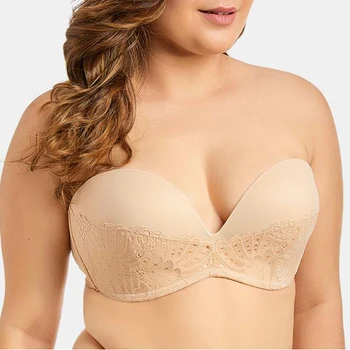 32 34 36 38 40 42 A B C D DD DDD/E F Drop Ship Womens Anti-slip Strapless Bra Finger Shape Push Up Underwire Women Wedding Bra
32 34 36 38 40 42 A B C D DD DDD/E F Drop Ship Womens Anti-slip Strapless Bra Finger Shape Push Up Underwire Women Wedding Bra