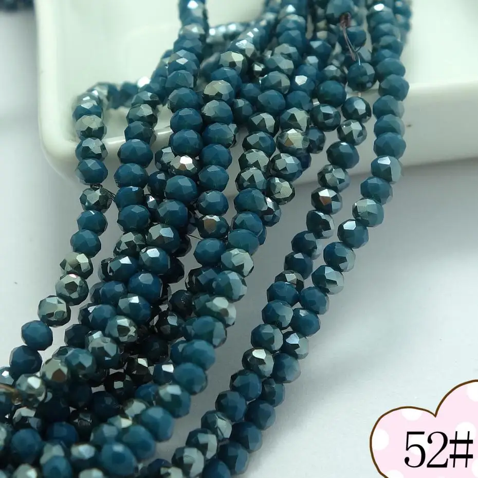 Wholesale 200pcs Rondelle Faceted Glass Crystal jewelry Loose Spacer Beads 3x2mm HH52X2
Wholesale 200pcs Rondelle Faceted Glass Crystal jewelry Loose Spacer Beads 3x2mm HH52X2
