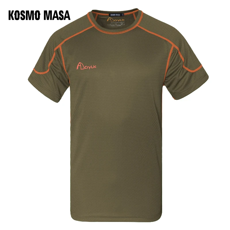 KOSMO MASA Fitness Tshirts Men T Shirt Cool Summer Breathable Quick Dry Casual Short Sleeve Tops 3XL T-shirts For Men MC0320
KOSMO MASA Fitness Tshirts Men T Shirt Cool Summer Breathable Quick Dry Casual Short Sleeve Tops 3XL T-shirts For Men MC0320