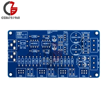 NE5532 Sound Volume Control Module Audio Power Amplifier PCB Board Voice Control Power Supply Board Potentiometer 50K DIY Kit
NE5532 Sound Volume Control Module Audio Power Amplifier PCB Board Voice Control Power Supply Board Potentiometer 50K DIY Kit