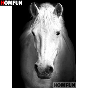 HOMFUN Full Square/Round Drill 5D DIY Diamond Painting "Animal horse" Embroidery Cross Stitch 5D Home Decor Gift A14061
HOMFUN Full Square/Round Drill 5D DIY Diamond Painting "Animal horse" Embroidery Cross Stitch 5D Home Decor Gift A14061