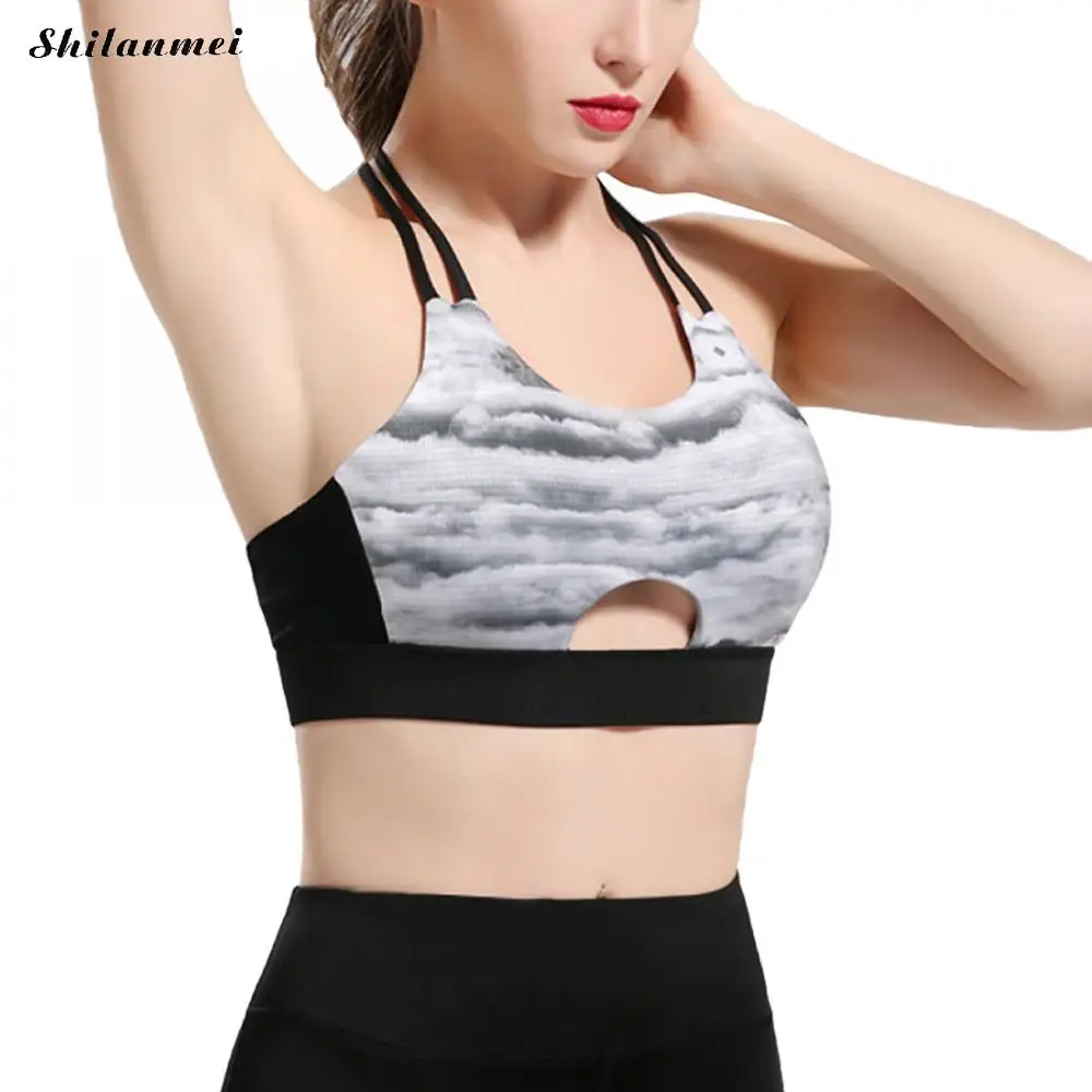New Design Women Workout Yoga Top Printed Padded Bra Breathable Female Sport Top Fitness Sweat Absorption
New Design Women Workout Yoga Top Printed Padded Bra Breathable Female Sport Top Fitness Sweat Absorption