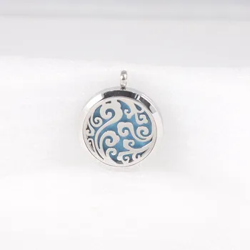 30mm Waves Aromatherapy Essential Oil Stainless Steel Locket Perfume Diffuser Pendant Locket for Women DIY Jewelry Gift Pads
30mm Waves Aromatherapy Essential Oil Stainless Steel Locket Perfume Diffuser Pendant Locket for Women DIY Jewelry Gift Pads