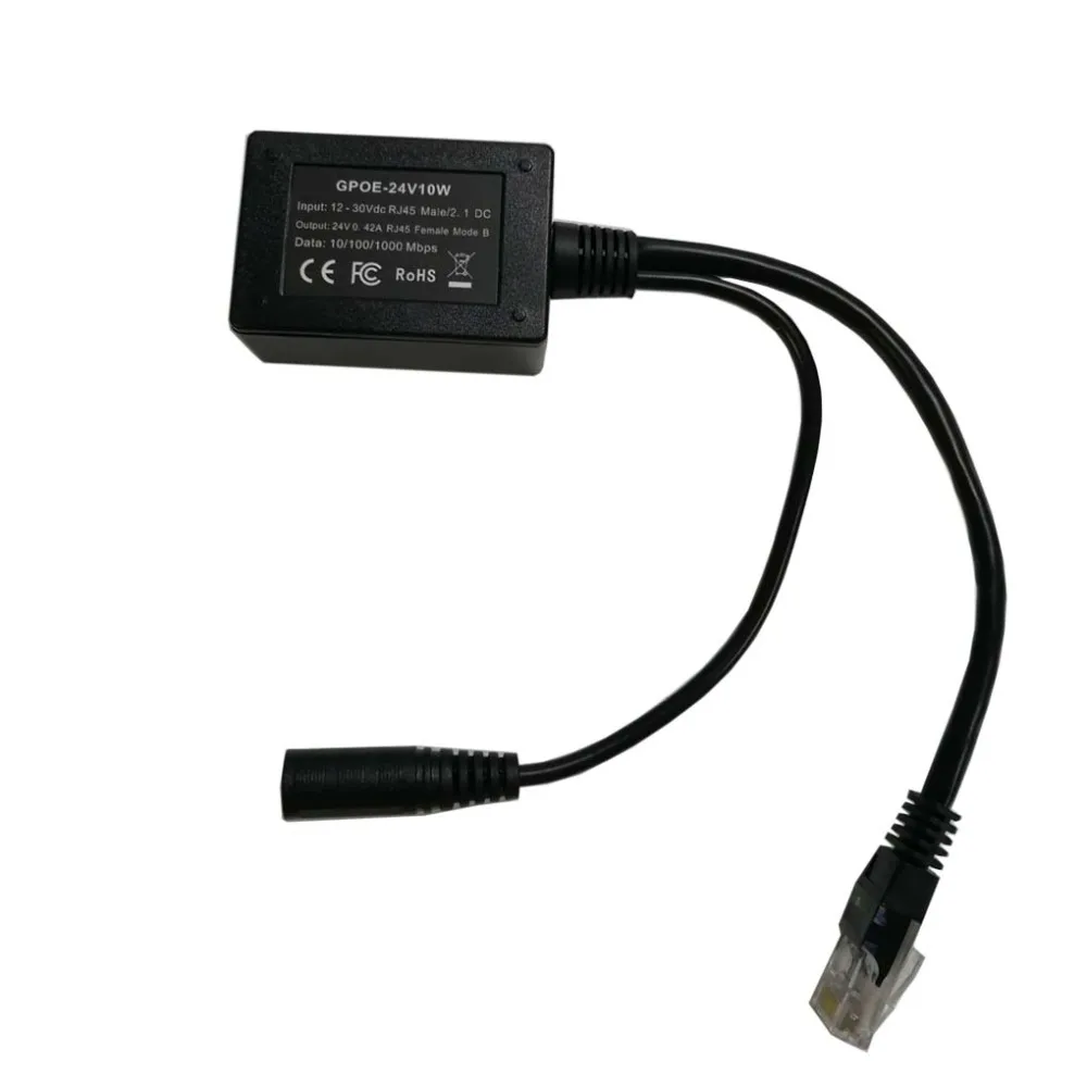12V to 24V Gigabit POE 24Volt injector PoE for Mikrotik/UBNT product from Solar panels converter
12V to 24V Gigabit POE 24Volt injector PoE for Mikrotik/UBNT product from Solar panels converter