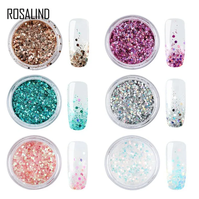 Rosalind Nail Sequins Colorful Glitter 6 Color Set Nail Glitter Dip Powder Polishing For Nail Decoration Nail Art Manicure
Rosalind Nail Sequins Colorful Glitter 6 Color Set Nail Glitter Dip Powder Polishing For Nail Decoration Nail Art Manicure