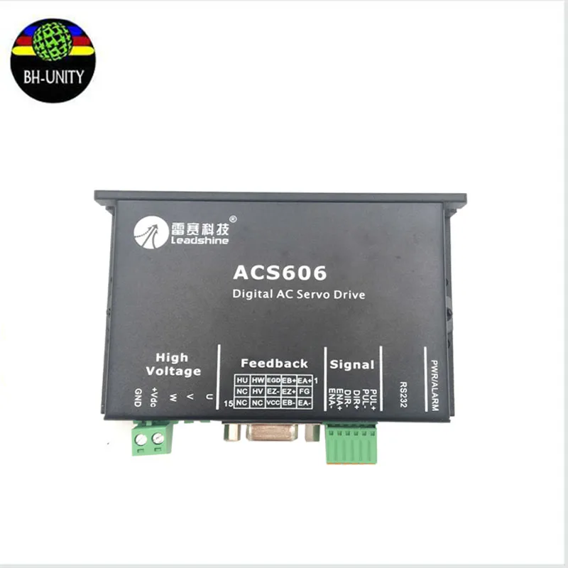 Оригинальный и новый драйвер серводвигателя переменного тока Leadshine ACS 606 подходит для 57BL 180D-1000 двигатель для цифрового принтера запасная часть
Оригинальный и новый драйвер серводвигателя переменного тока Leadshine ACS 606 подходит для 57BL 180D-1000 двигатель для цифрового принтера запасная часть