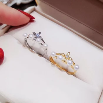 925 Silver Wedding Bridal Party Pearl Ring Finger Ring Settings Adjustable Ring Findings Jewelry Parts Fittings Accessories
925 Silver Wedding Bridal Party Pearl Ring Finger Ring Settings Adjustable Ring Findings Jewelry Parts Fittings Accessories