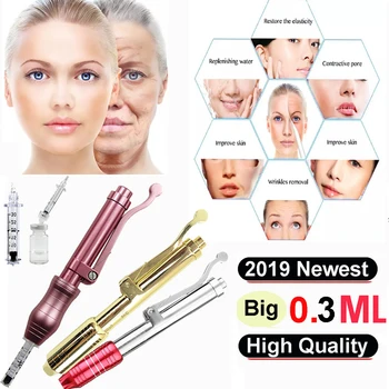 Hyaluronic Injection Pen Massage Atomizer Pen Kit Adjustable Peptide Therapy Pressure Acid Gun Anti Wrinkle Water Syringe+Ampule
Hyaluronic Injection Pen Massage Atomizer Pen Kit Adjustable Peptide Therapy Pressure Acid Gun Anti Wrinkle Water Syringe+Ampule