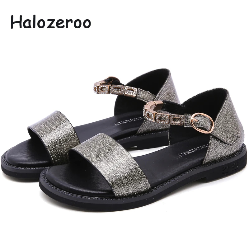 Summer 2019 New Kids Beach Sandals Children Rhinestone Princess Sandals Baby Girls Gold Pu Leather Sandals Fashion Brand Shoes
Summer 2019 New Kids Beach Sandals Children Rhinestone Princess Sandals Baby Girls Gold Pu Leather Sandals Fashion Brand Shoes
