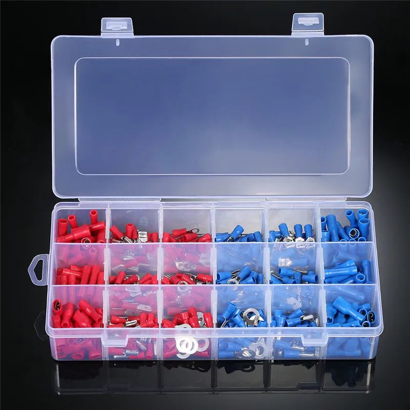 360pcs Cable Wire Terminal Connector with Hand Ferrule Crimper Plier Crimp Tool Kit Set
360pcs Cable Wire Terminal Connector with Hand Ferrule Crimper Plier Crimp Tool Kit Set