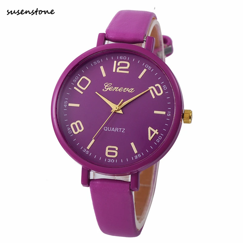SUSENSTONE Relogio Feminino Top Luxury Women WristWatch Casual Checkers Small Faux Leather Dress Quartz Watch bayan kol saati 11
SUSENSTONE Relogio Feminino Top Luxury Women WristWatch Casual Checkers Small Faux Leather Dress Quartz Watch bayan kol saati 11