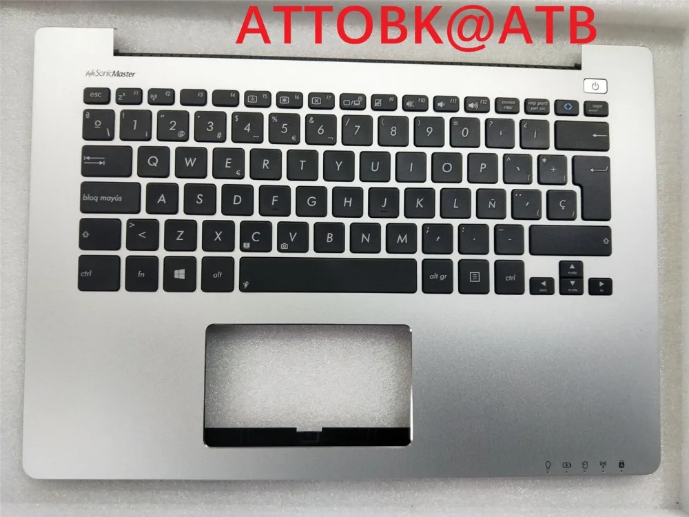 SP Laptop Keyboard for ASUS S300 S300C S300SC S300K S300Ki Keyboard Palmrest Cover with C
SP Laptop Keyboard for ASUS S300 S300C S300SC S300K S300Ki Keyboard Palmrest Cover with C
