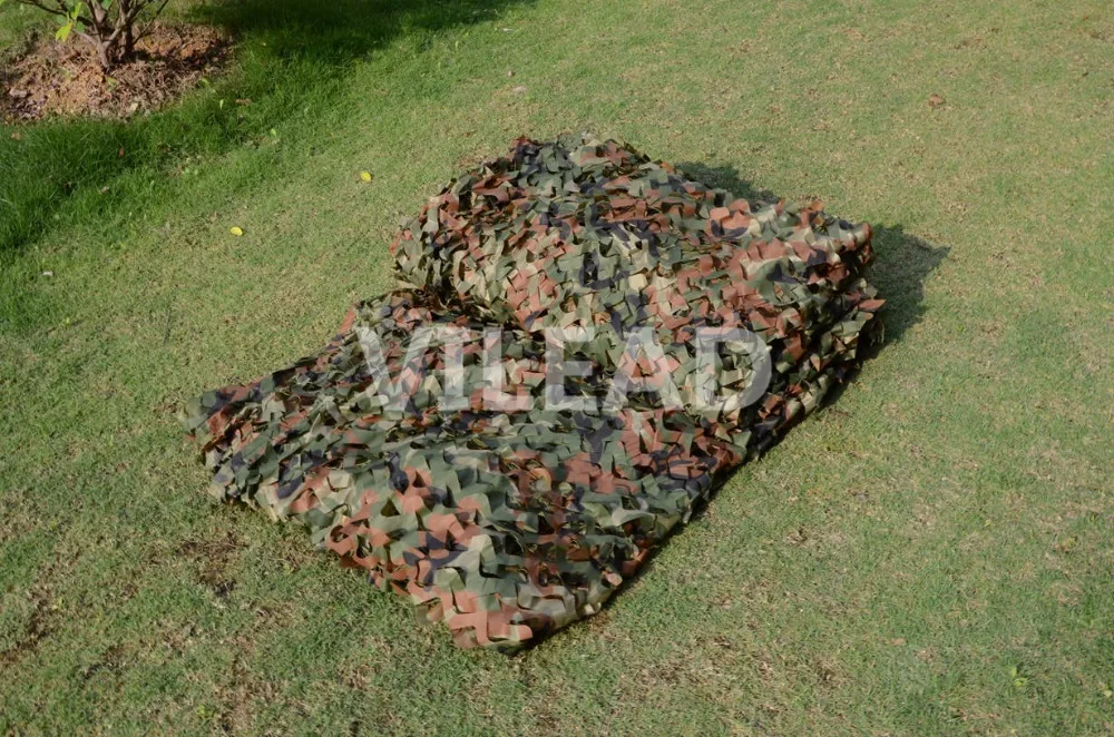 Image Free shipment Military Camouflagle Net Woodland Army Camo net Hot sale Sun shade 2*4M