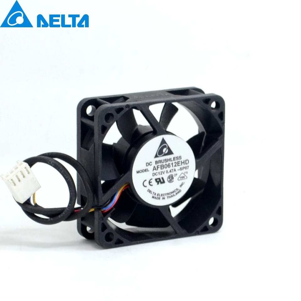 Новый AFB0612EHD 6020 6 см 60 мм 12 В 0.47A двойной шариковый подшипник ШИМ охлаждающий