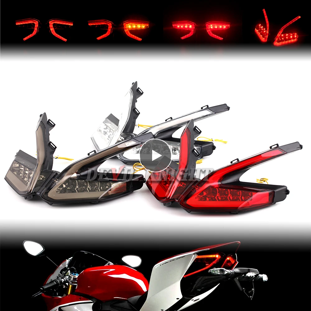 LED Taillight For DUCATI 899 959 1199/S/R 1299 Panigale 1199R Motorcycle Accessories Integrated Tail Brake Light Turn Signal
LED Taillight For DUCATI 899 959 1199/S/R 1299 Panigale 1199R Motorcycle Accessories Integrated Tail Brake Light Turn Signal