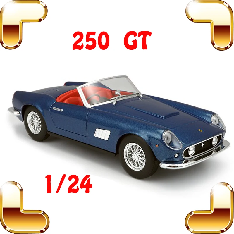 Рождественский подарок 250 GT 1/24 металлическая модель классический автомобиль